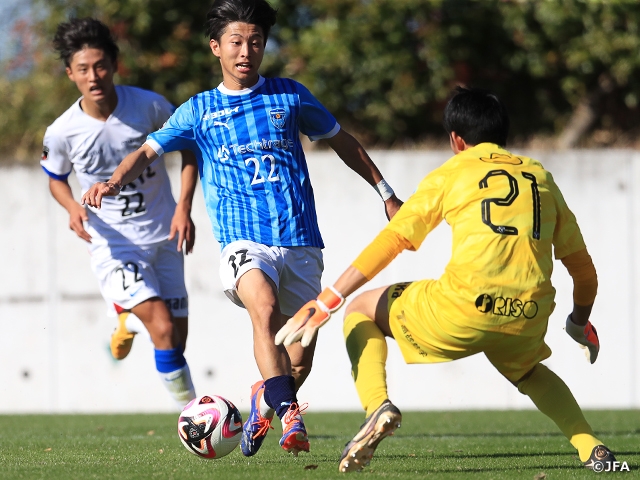 横浜FC、鹿島を下して優勝への望みをつなぐ　高円宮杯 JFA U-18サッカープレミアリーグ 2024第21節