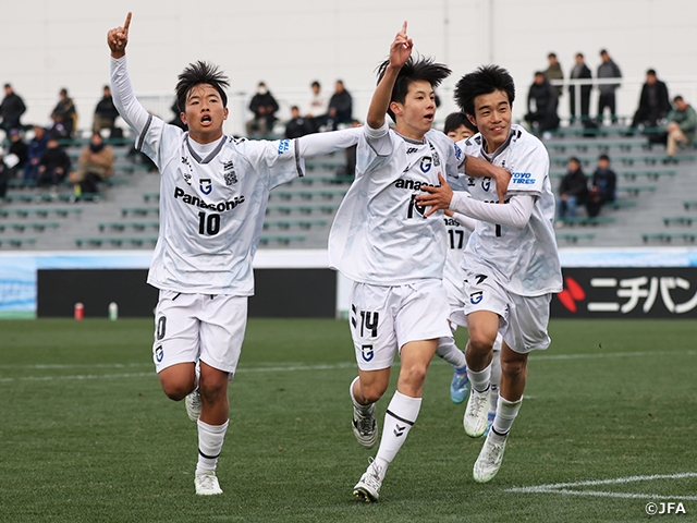 決勝のカードは浦和vsG大阪に決定 高円宮杯 JFA 第36回全日本U-15サッカー選手権大会準決勝