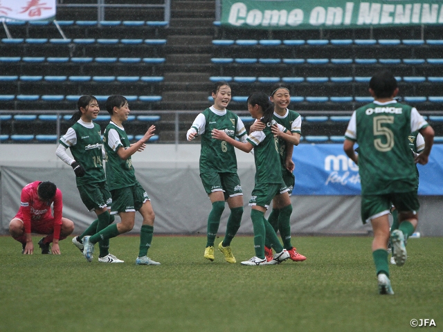 I神戸とメニーナが決勝へ　JFA 第28回全日本U-18 女子サッカー選手権大会