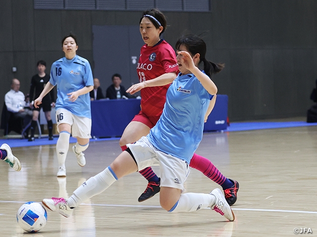 JFA 第21回全日本女子フットサル選手権大会が開幕