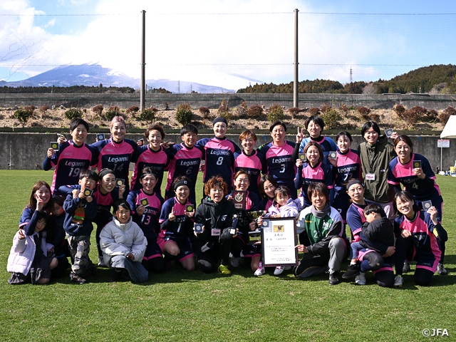 Legameが接戦を制し、日本一に輝く　JFA 第36回全日本O-30女子サッカー大会