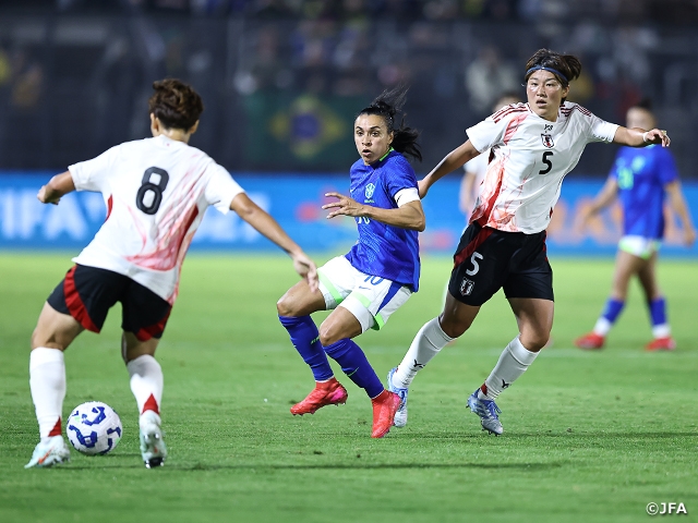 【Match Report】なでしこジャパン、ブラジルとの第2戦は1-2で逆転負け