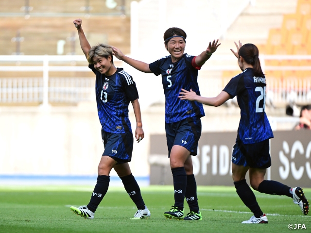 【Match Report】なでしこジャパン、チャイニーズ・タイペイに4-0で快勝 代表デビュー戦の矢形と滝川がゴール