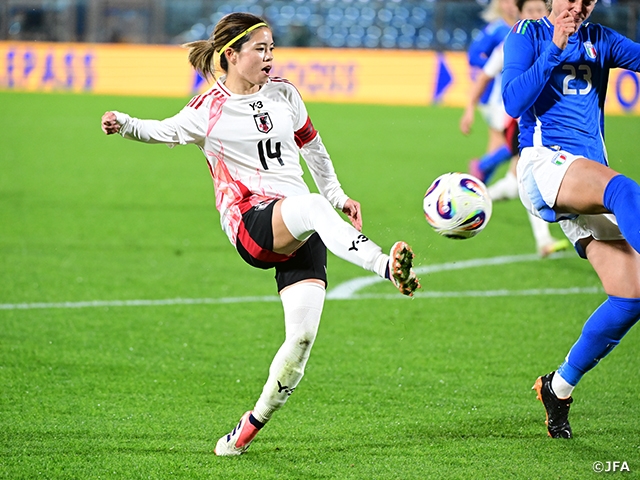 【Match Report】なでしこジャパン、アウェイのイタリア戦は長谷川唯のゴールで追いつき1-1のドロー