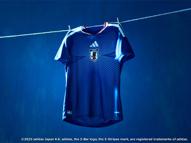 アディダス サッカー日本代表 2026 ホーム ユニフォームが完成　コンセプトは「HORIZON（水平線）」　FIFAワールドカップ26にて着用