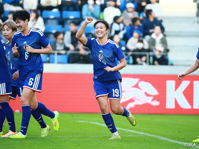 【Match Report】Nadeshiko Japan cruise to a 3–0 win over Canada in Nagasaki with goals from TANIKAWA Momoko and others