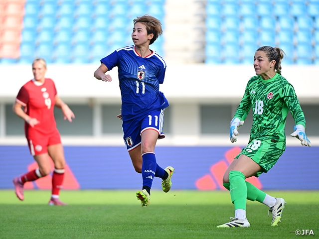 【Match Report】なでしこジャパン、カナダに連勝し年内最後の活動を終える