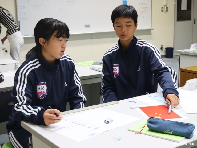 言語技術プログラムを実施~JFAアカデミー今治ダイアリー~
