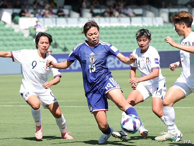 【Match Report】AFC女子アジアカップ初戦はチャイニーズ・タイペイに2-0で勝利