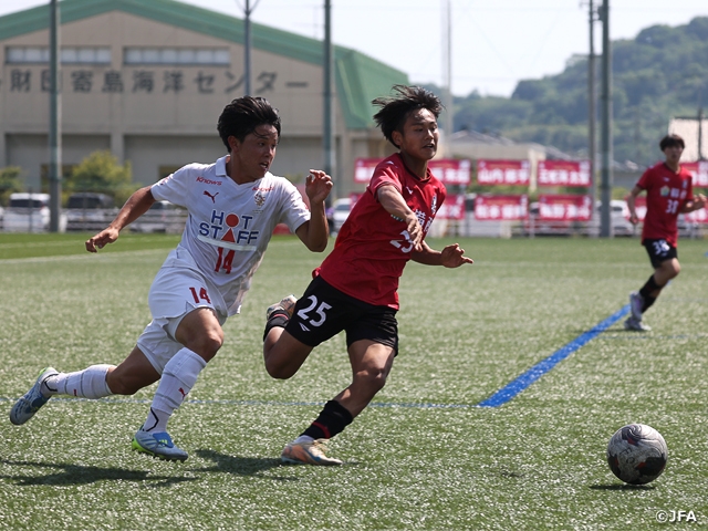 神村学園が3得点を奪って岡山に勝利　高円宮杯 JFA U-18サッカープレミアリーグ 2026