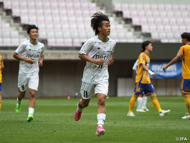 昌平が仙台の反撃をかわして勝利　高円宮杯 JFA U-18サッカープレミアリーグ 2026