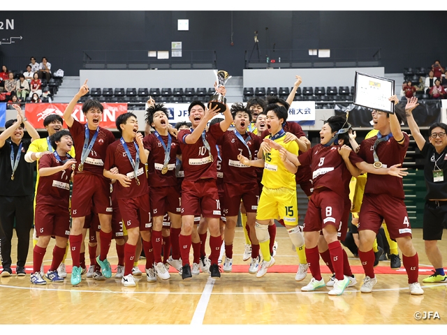 すみだが前人未踏の4連覇達成　JFA 第13回全日本U-18フットサル選手権大会