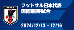 国際親善試合[12/13-12/16]