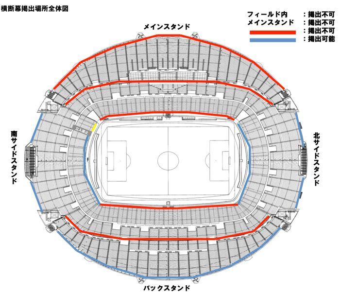 横断幕掲出場所全体図